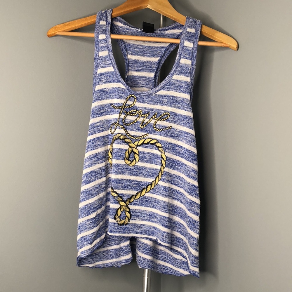 Rope&Love Striped Tank | M